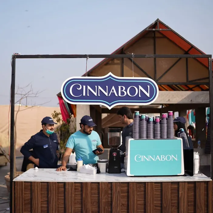 Cinnabon coffee bar